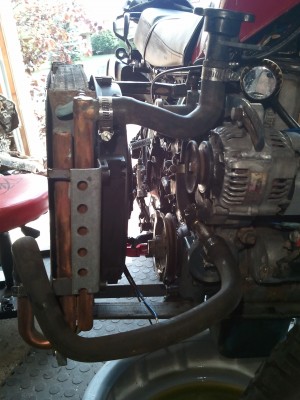 Initial hose routing orientation