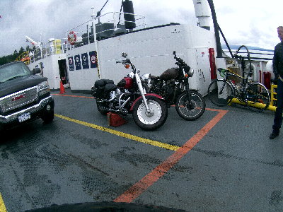 ferry ride over to Tregs, pre intercooler.