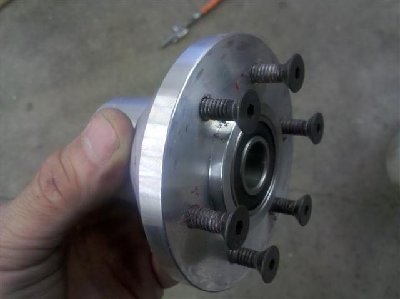 Jackshaft quill. Red Loctite took some muscle.