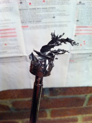 Used a magnet to remove a busted drill.